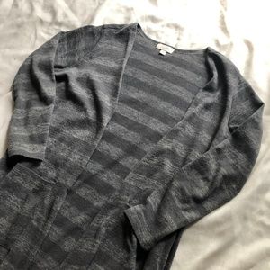 Lularoe Sarah - Gray Striped